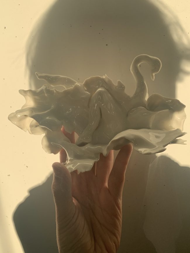 2021 Leda and the swan